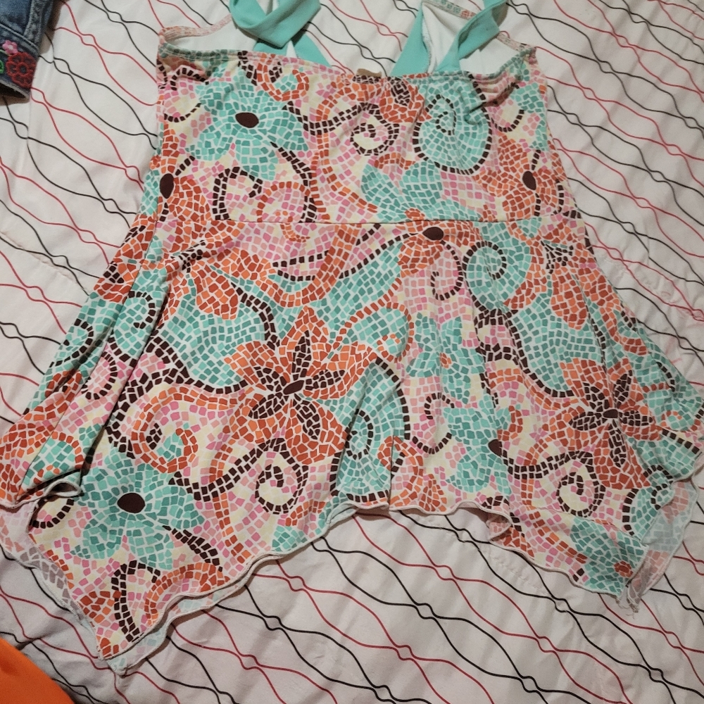 Woman's v neck low cut